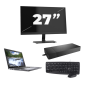 Dell Latitude 5410 – Intel Core i5-10e generácie – 14-palcový – 8 GB RAM – 256 GB SSD – Windows 11 Home + 1x 27-palcový monitor