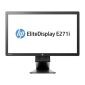 HP elit displej E271i - 27 palcov - 1920x1080 - dvi - vga - šedá