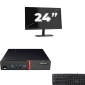 Lenovo ThinkCentre M700 USFF - Intel Core i3-6. Generácia - 8GB RAM - 256GB SSD - Windows 11 + 1x 24 palec Monitor