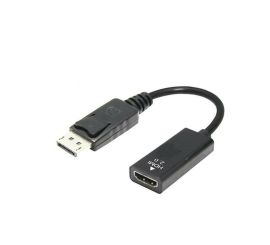 Kábel s adaptérom DisplayPort samec na HDMI 2.0, podpora 4K UHD, čierny