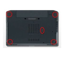 1 gumená nožička na notebook pre Dell Latitude E6320 E6420 E5420 atď.