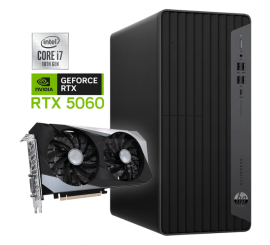 HP ElitDesk 800 G6 Tower - Intel Core i7-10. Generácia - 32 GB RAM - 1TB SSD - NVIDIA RTX 4060 - WIN11 - Game PC