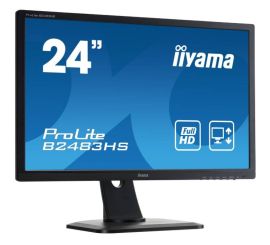 iiyama prolit b2483hs -b1 - 24 palcov - 1920x1080 - dvi - hdmi - vga - čierny