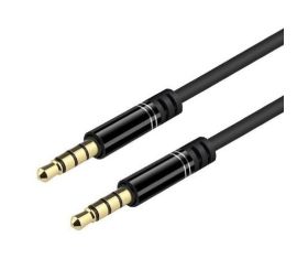 Stereo TRRS Jack 3,5mm (4-pólový) Kábel M/M, 3m