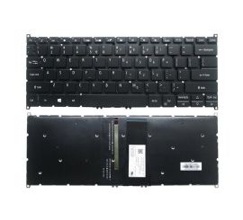 Notebooková klávesnica pre Acer Spin 5 SP513-51 s podsvietenou vyťahovanou
