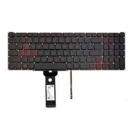 Klávesnica pre notebook Acer Nitro AN515-54 AN517-51 s červeným podsvietením