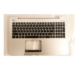 Klávesnica pre notebook ASUS X555 K555 R556 so strieborným vytiahnutým vrchným krytom