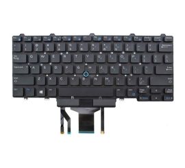 Klávesnica pre notebook Dell Latitude E5450 E5470 E7450 podsvietená bez rámu