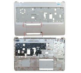 Rám notebooku Kryt opierky dlaní pre HP Probook 650 655 G2 G3 4 tlačidlá
