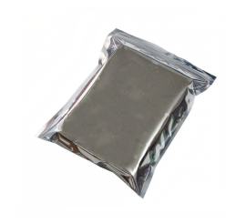 Antistatická taška na zips, strieborná 250x300 mm