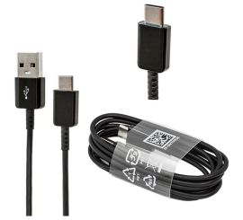 Originálny USB dátový kábel USB s rýchlonabíjačkou Samsung EP-DW700CBE čierny TYP-C 150CM 5A