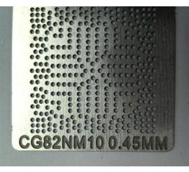 Šablóna čipsetu Intel CG82NM10 pre notebook