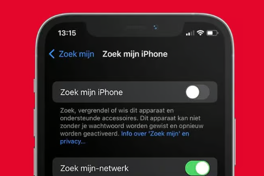 Vypnúť funkciu nájsť môj iPhone