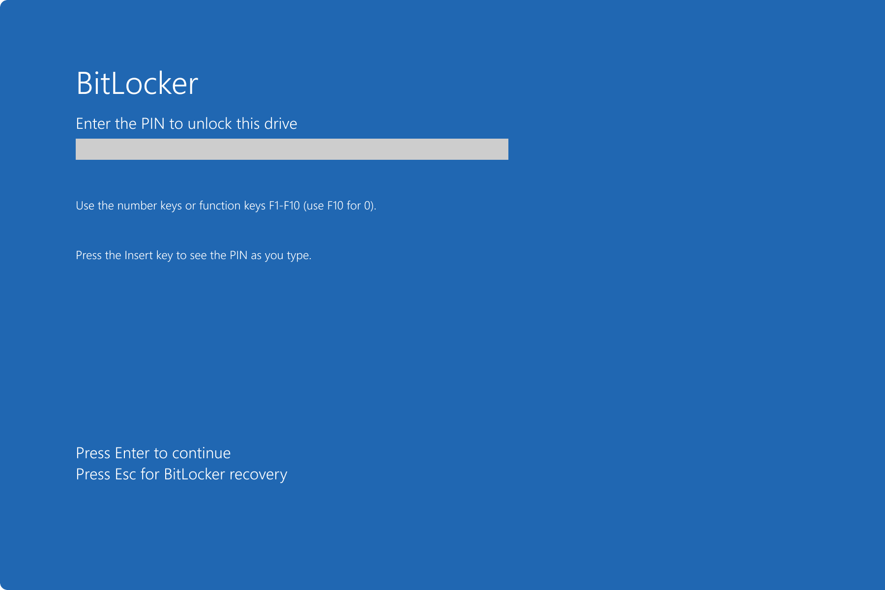 obísť bitlocker